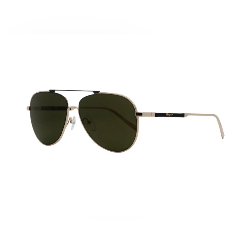 New Salvatore Ferragamo Aviator Sunglasses Unisex